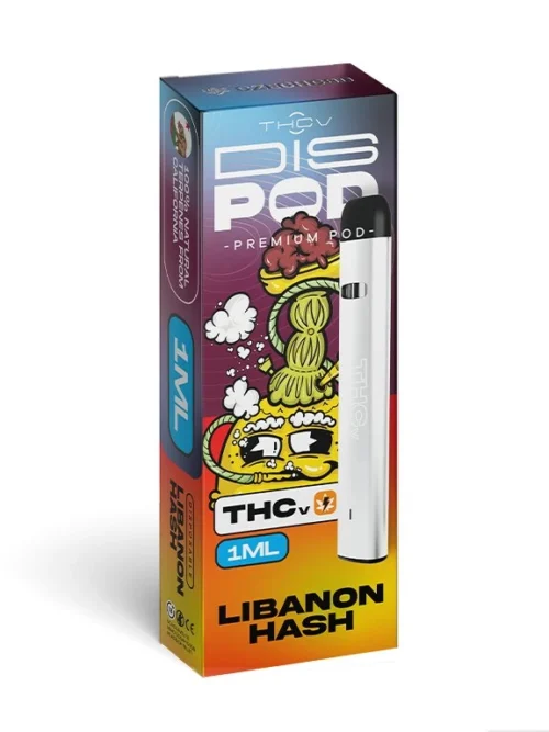 THCv disPOD Vape Libanon Hash 1 ml.